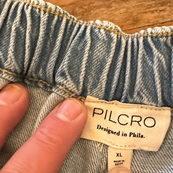 Pilcro Light Blue Flare & Wide Leg Jeans - Picture 2 of 6